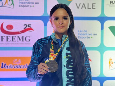 Alícia de Paula Martins conquista duas medalhas de bronze nos Jogos Escolares Brasileiros 2025