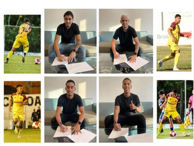 Quatro atletas do Sport Club Genus são contratados pelo Madenat Football Club