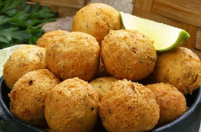Receita de bolinhos de bacalhau com batata asterix e dicas