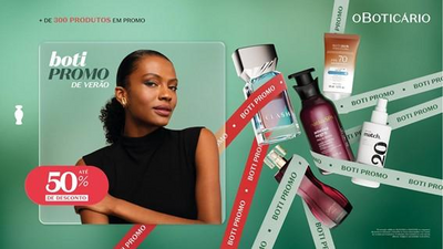 Boticário lança Boti Promo com descontos de até 50 em mais de 300 produtos