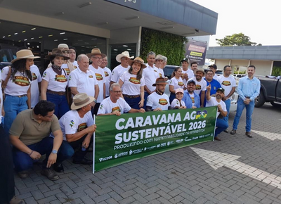 Caravana Agro Sustentavel RO 2026 parte de Porto Velho