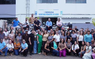 Agentes comunitarios de saude de Cacoal recebem 37 motocicletas