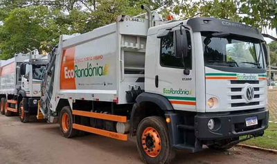 EcoPVH inicia coleta de resíduos em distritos de Porto Velho com novos equipamentos