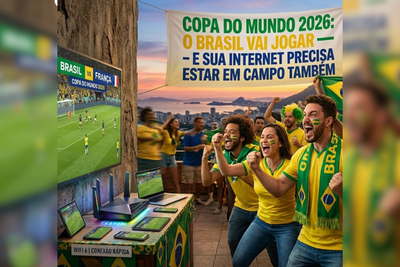 Brasil Digital reforça conectividade estável para Copa 2026