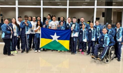 Delegação de Rondônia embarca para as Paralimpíadas Escolares em São Paulo