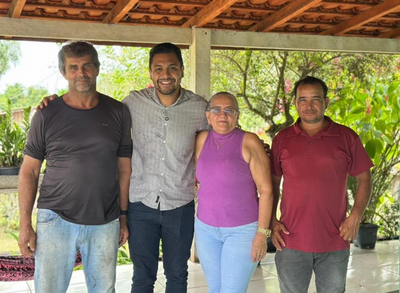 Vereador Dr. Gilber Rocha Merces visita áreas rurais de Candeias do Jamari