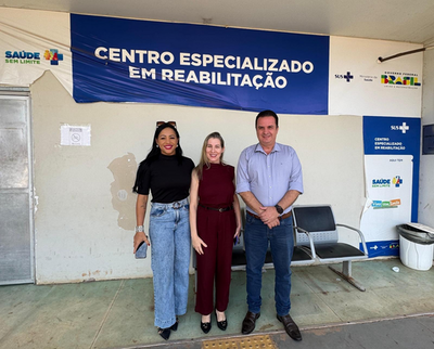 Deputado Dr Luís do Hospital visita Centro de Reabilitação de Rondônia