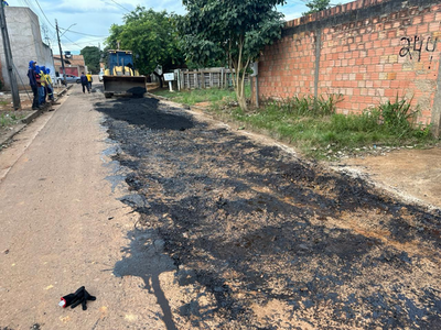 Tapa buracos recupera vias do Aeroclube após pedido do vereador