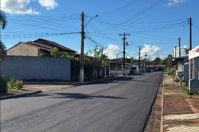 Prefeitura recapa 11 ruas do Residencial Vitoria Regia
