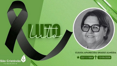 Falecimento de Cleusa Aparecida Grassi Almeida em Porto Velho