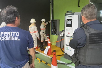 Posto de recarga é flagrado furtando energia em Porto Velho