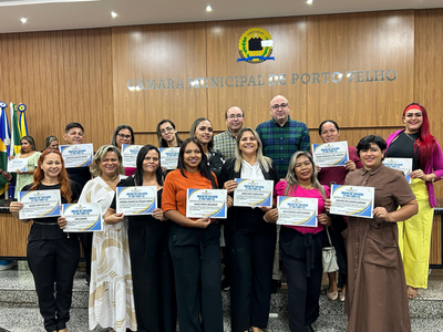 Câmara de Porto Velho entrega moção a voluntários do Sabadão