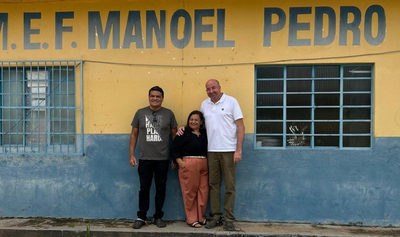 Vereador Gedeão Negreiros visita escola rural em Porto Velho e anuncia melhorias