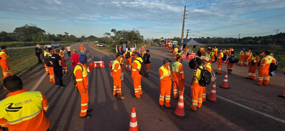 Trabalhadores da Nova 364 iniciam paralisação em Rondônia