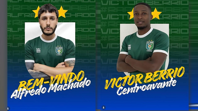 União Cacoalense contrata paraguaios Alfredo Machado e Victor Berrio