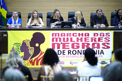 Ieda Chaves participa de Marcha das Mulheres Negras e audiência em Rondônia