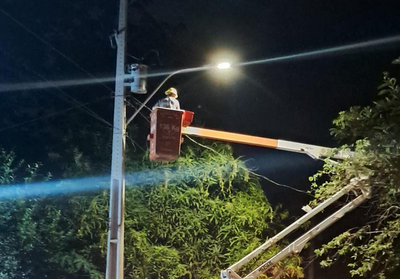 Emdur instala 42 novos pontos de iluminação em Ramal Maravilha I