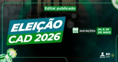 Inscrições para escolha de representantes do Iperon encerram 29