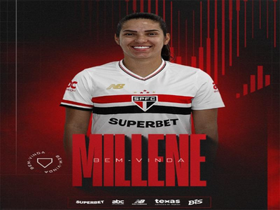 Millene Karine é contratada pelo São Paulo até dezembro com possibilidade de renovação