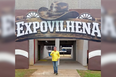 Luizinho Goebel convida para ExpoVilhena de 21 a 24 de maio