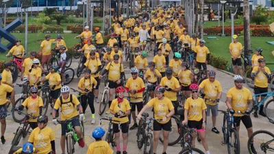 Ciclotour Pela Vida do Detran RO reúne 250 participantes em Porto Velho