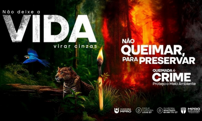 MPRO lança campanha para prevenir queimadas em Rondônia e proteger saúde pública