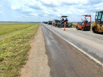 Nova 364 intensifica recuperação da BR-364 em Vilhena até 25 de outubro