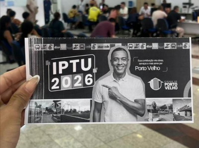 Prefeitura de Porto Velho prorroga desconto no IPTU até 5 de março de 2026