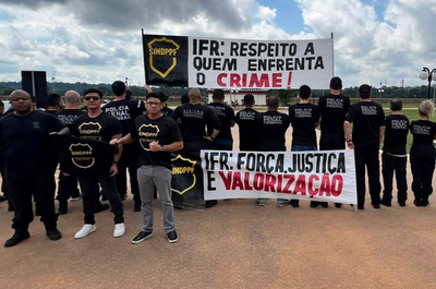 SINDPPF-RO realiza manifestação por implementação imediata do IFR