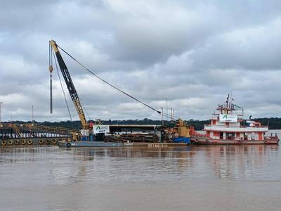 Reforma da plataforma IP-4 do Porto do Cai NÁgua aguarda licitação para reparos