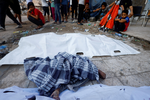Prédio de 7 andares desaba em Gaza e deixa pelo menos 20 mortos