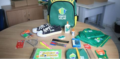 Prefeitura de Porto Velho inicia entrega de kits escolares e uniformes em fevereiro