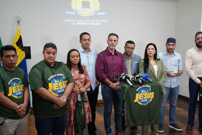 Lançada Marcha para Jesus 2025 em Porto Velho com expectativa de 80 mil participantes