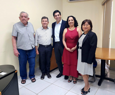 Professor Augusto Pellucio e professora Chirlany Mendanha tomam posse no CEE de Rondônia