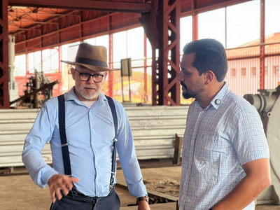 Vereador e secretário discutem revitalização da Estrada de Ferro Madeira Mamoré