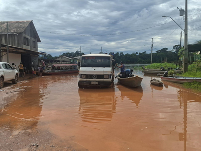 Porto Velho decreta emergencia por cheia do Rio Madeira