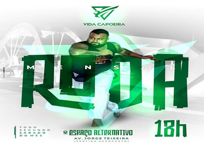 Roda de Capoeira em Porto Velho acontece neste sábado no Espaço Alternativo