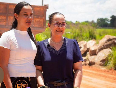 Deputada Rosangela Donadon celebra conclusão de patrolamento em rodovias de Chupinguaia