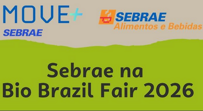 Sebrae abre vagas para micro e pequenas na Bio Brazil Fair 2026