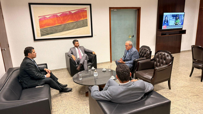 Senador Marcos Rogério discute impactos da Reforma Tributária com Davi Alcolumbre