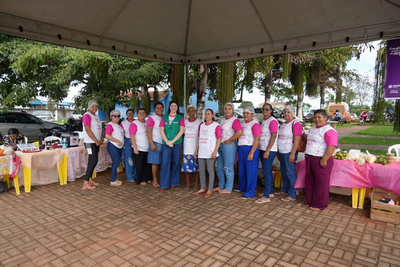 Mulheres em Campo expõem e vendem produtos rurais em Itapuã