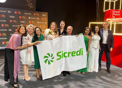 Sicredi é reconhecido como a Melhor Empresa para Trabalhar no Brasil em 2025