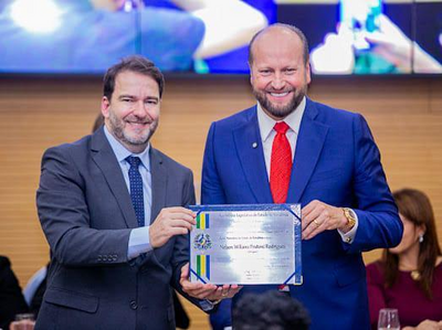 Nelson Wilians recebe Título Honorífico de Cidadão Rondoniense na Assembleia