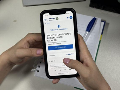 Rondônia digitaliza solicitação de certificados e históricos escolares online