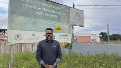 Santana cobra conclusao do Centro de Idosos em Porto Velho