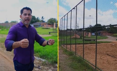 Vereador Nilton Souza pede revitalizacao da Praca Ronaldo Aragao