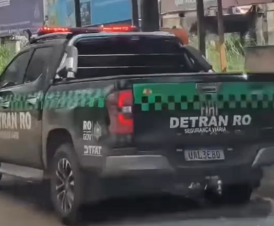 Detran nega multas ocultas após vídeo de viatura em Porto Velho